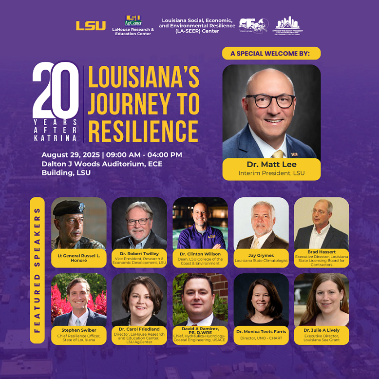 20 Years After Katrina: Louisiana's Journey to Resilience