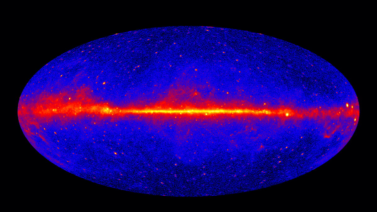 The gamma-ray sky seen by the NASA mission Fermi