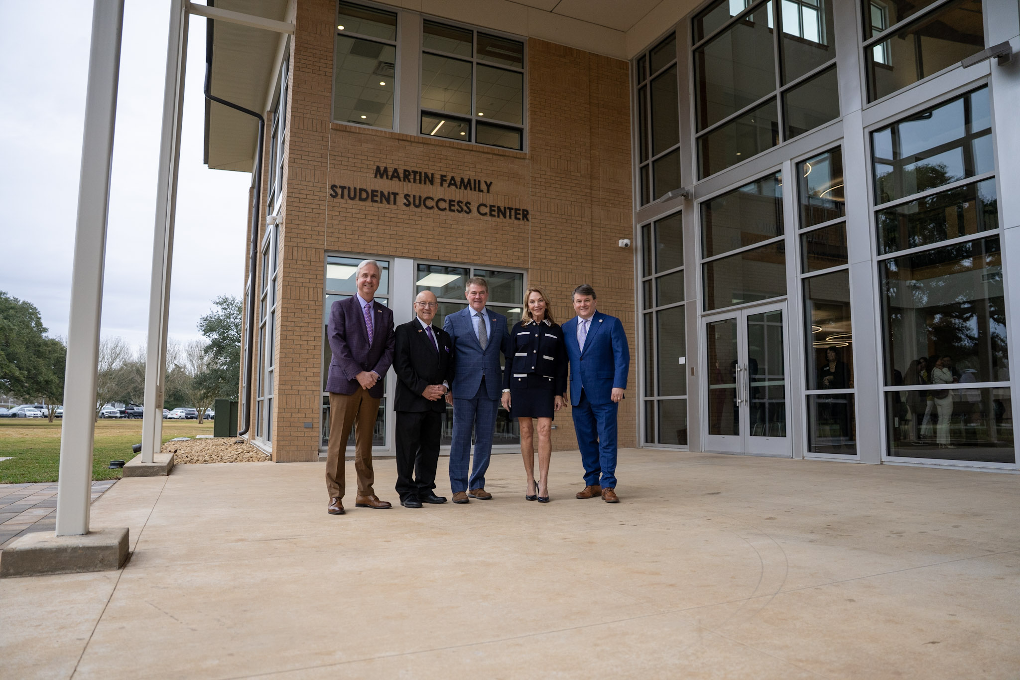 President Rousse visits with members of Board of Supervisors