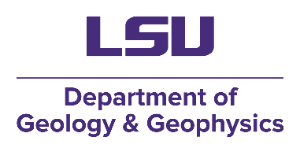LSU Department of Geology and Geophysics Logo 