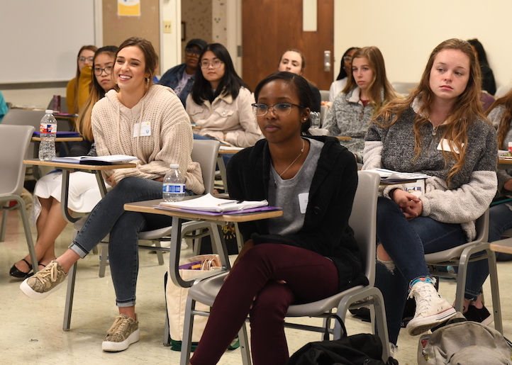 LSU College of Science Students at Orientation