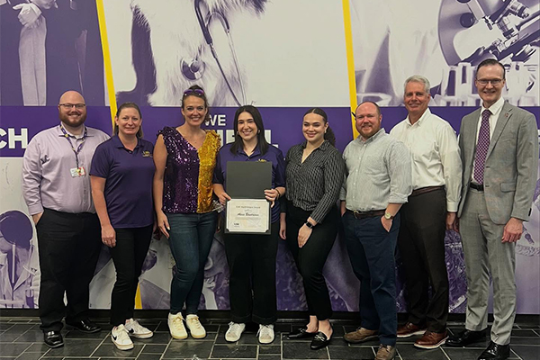 Alexa Boudreaux and team