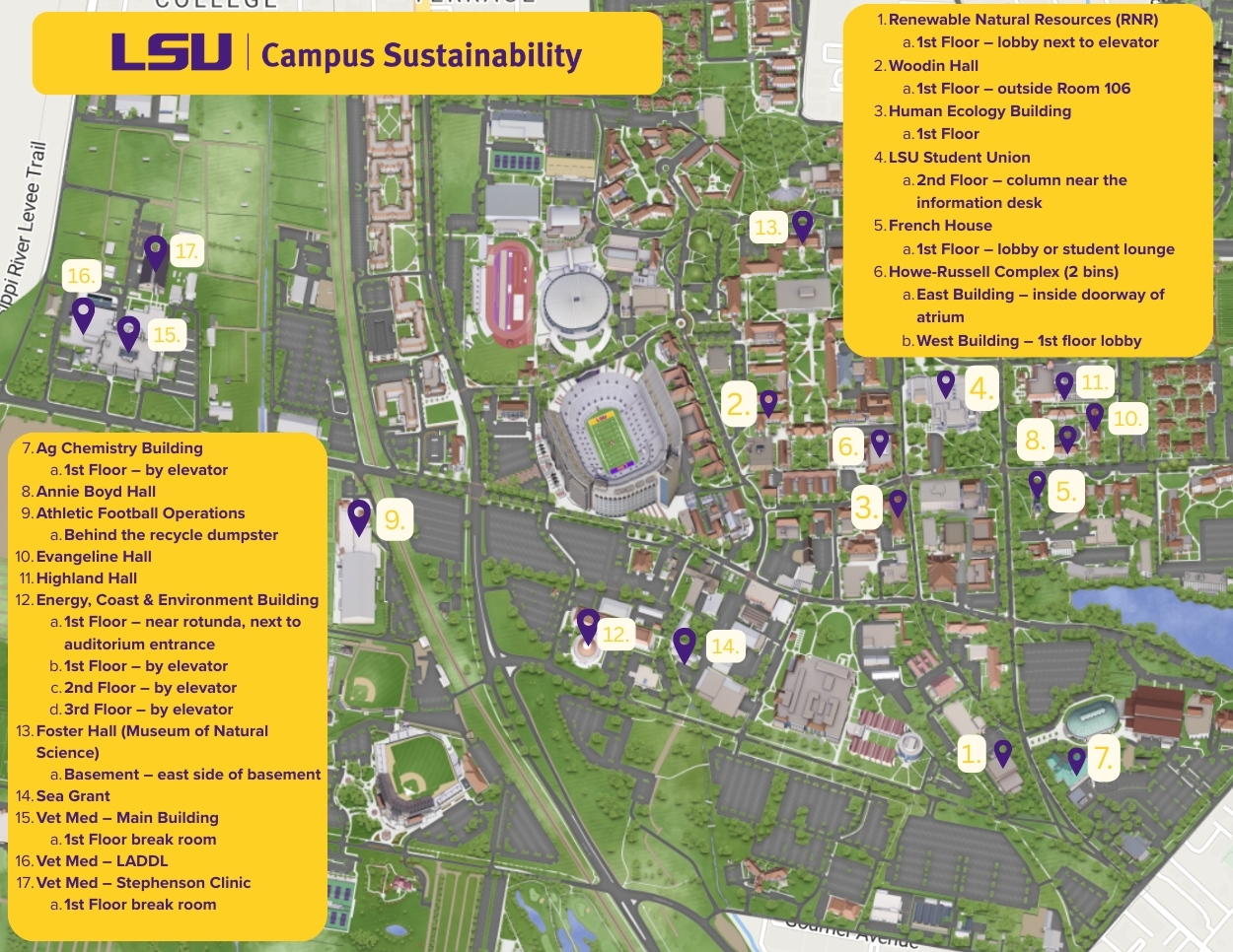 glass bin collection map